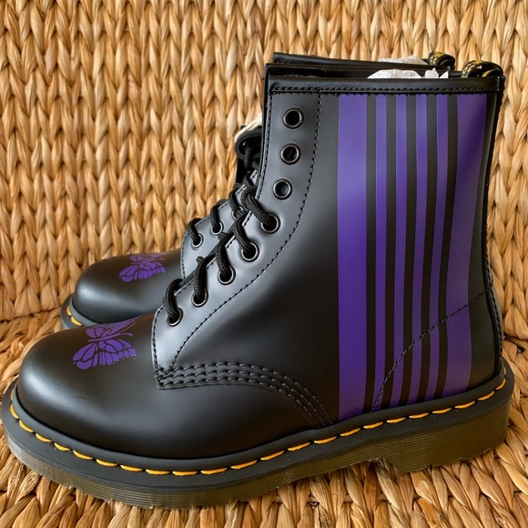 🦋Needles x Dr. Martens Limited Edition 1460 Boots - Picture 8 of 14